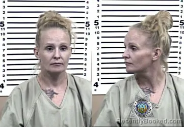 Mugshot of Ashley Nicole Bursell booked in Bonneville County, Idaho on September 2, 2026