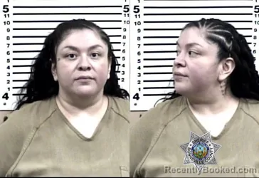 Mugshot of Mariela Ramona Sanchez booked in Bonneville County, Idaho on September 9, 2026