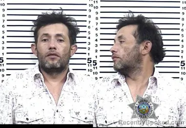 Mugshot of Jerry Canales booked in Bonneville County, Idaho on September 14, 2026