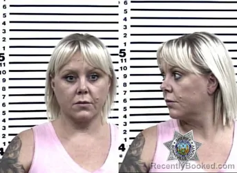 Mugshot of Jennifer Rose Genung booked in Bonneville County, Idaho on September 17, 2026