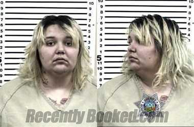 Mugshot of CATEIRA STARR SANCHEZ booked in Bonneville County, Idaho on April 24, 2026