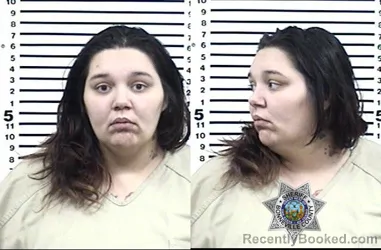 Mugshot of Cateira Starr Sanchez booked in Bonneville County, Idaho on October 24, 2026