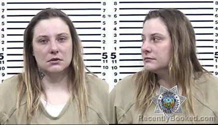Mugshot of JOURDAN PAIGE JENSEN booked in Bonneville County, Idaho on May 12, 2026