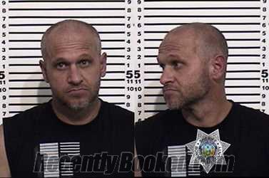 Booking photo from Bonneville County, Idaho