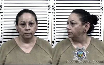 Mugshot of JEANNETTE C GONZALES booked in Bonneville County, Idaho on May 15, 2026