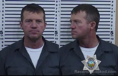 Mugshot of Bradley Ellis Drummond booked in Bonneville County, Idaho on September 8, 2026
