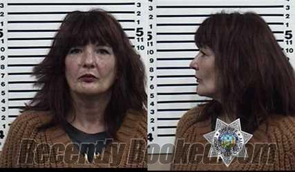 Mugshot of ANGELA MARIE CASPER booked in Bonneville County, Idaho on March 19, 2026