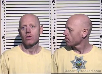 Booking photo from Bonneville County, Idaho