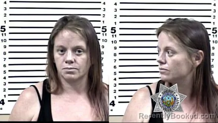 Mugshot of Brittnay Pearl Christensen booked in Bonneville County, Idaho on August 22, 2026