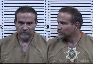 Mugshot of GREGORY LYNN HARRIS booked in Bonneville County, Idaho on March 11, 2026