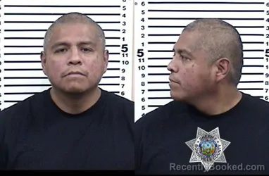 Mugshot of LAWRENCE AARON STACEY booked in Bonneville County, Idaho on March 22, 2026