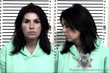 Mugshot of AMBER LEE ANDREWS booked in Bonneville County, Idaho on March 20, 2026