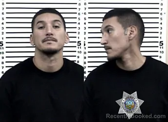 Mugshot of ERIC ORLANDO SHAW booked in Bonneville County, Idaho on August 4, 2026