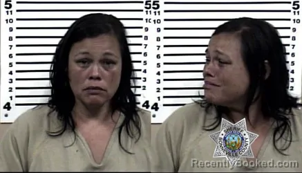 Mugshot of DESIREE ALYCE TAYLOR booked in Bonneville County, Idaho on May 22, 2026