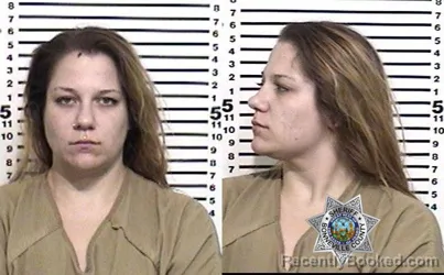 Mugshot of ABBIGAIL LYNN MCKINNEY booked in Bonneville County, Idaho on March 31, 2026