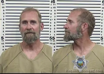 Mugshot of LARRY BENJAMIN STRAYER booked in Bonneville County, Idaho on July 16, 2026