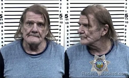 Mugshot of ERNEST CHARLES ANDRUS booked in Bonneville County, Idaho on June 24, 2026