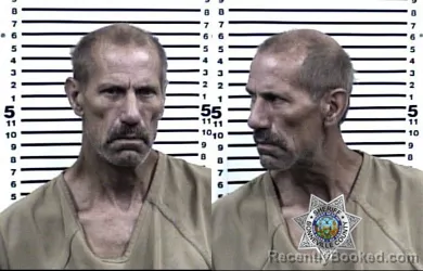 Mugshot of SCOTT ANTHONY YAGUES booked in Bonneville County, Idaho on July 29, 2026