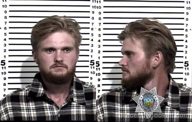 Mugshot of SKYLER SHAWN FISHER booked in Bonneville County, Idaho on May 29, 2026