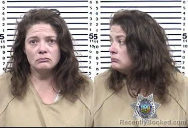 Mugshot of VIOLET MICHELLE COURTS booked in Bonneville County, Idaho on March 31, 2026