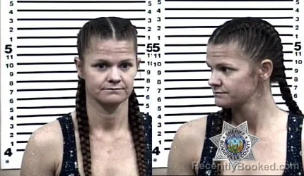 Mugshot of Jordan Lynn Luce booked in Bonneville County, Idaho on September 18, 2026