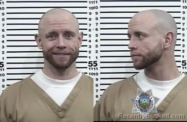 Mugshot of JEFFREY SCOTT FREDRICKSON booked in Bonneville County, Idaho on March 18, 2026