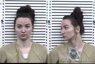 Mugshot of TAYLER MARIE WHITE booked in Bonneville County, Idaho on May 16, 2026