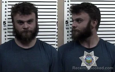 Mugshot of DANIEL CARLTON GRIMES booked in Bonneville County, Idaho on March 19, 2026