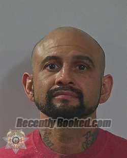 Mugshot of NATHAN LEE ALCOSER-MARTINEZ booked in Canyon County, Idaho on July 14, 2026