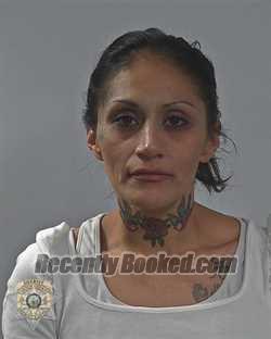 Mugshot of JAZMIN PATRICIA PESINA booked in Canyon County, Idaho on May 20, 2026