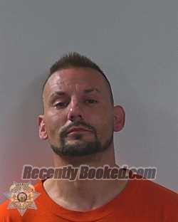 Mugshot of BRANDON ROBERT WALLACE booked in Canyon County, Idaho on May 20, 2026