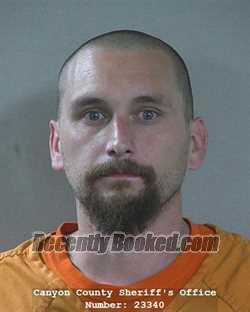 Mugshot of MICHAEL J BULLARD booked in Canyon County, Idaho on March 20, 2026