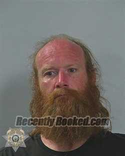 Mugshot of JASON LANE FARRELL booked in Canyon County, Idaho on March 13, 2026