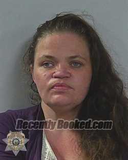 Mugshot of Christine Annette Maravelias booked in Canyon County, Idaho on October 1, 2026