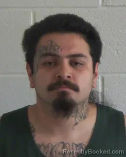 Mugshot of Jose Antonio Manuel Menchaca booked in Canyon County, Idaho on August 28, 2026