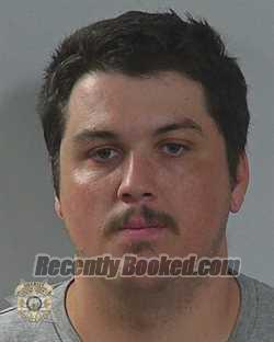 Mugshot of Tyler Dean Hurst booked in Canyon County, Idaho on August 19, 2026