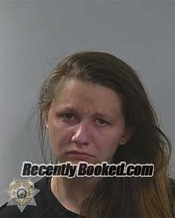 Mugshot of MAKAILA ROSE PAGE booked in Canyon County, Idaho on May 23, 2026