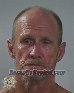 Mugshot of Louis Richard Moore booked in Canyon County, Idaho on August 19, 2026