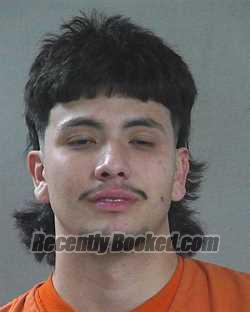 Mugshot of JOSE ANGEL GARCIA booked in Canyon County, Idaho on August 4, 2026