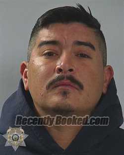 Mugshot of Ricardo Rene Serna booked in Canyon County, Idaho on August 24, 2026