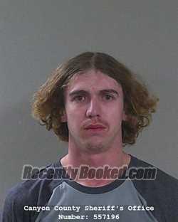 Mugshot of DONOVAN JEREMY JOSEPH MEAD booked in Canyon County, Idaho on June 14, 2026