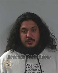 Mugshot of ALEJANDRO DAVALOS booked in Canyon County, Idaho on March 18, 2026