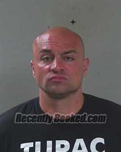 Mugshot of ANTHONY ROMAN THOMAS POLISSO booked in Canyon County, Idaho on July 13, 2026