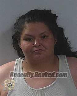 Mugshot of DIANA JANELLE STEWART booked in Canyon County, Idaho on July 2, 2026