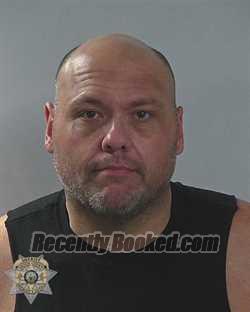 Mugshot of MICHAEL BRANDON RILEY booked in Canyon County, Idaho on June 19, 2026