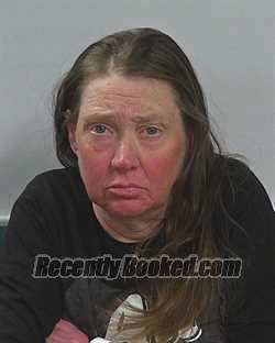 Mugshot of JULIE LOUISE DAVIS booked in Canyon County, Idaho on April 29, 2026