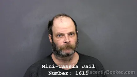 Mugshot of CURTIS JAY NUTT booked in Cassia County, Idaho on July 2, 2026