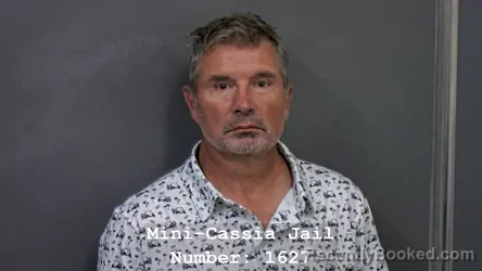 Mugshot of DAVID WAYNE HORTON booked in Cassia County, Idaho on July 2, 2026
