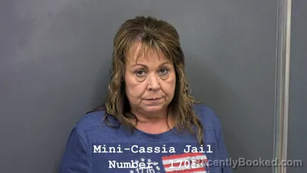 Mugshot of RHONDA L ADAMS booked in Cassia County, Idaho on July 4, 2026