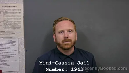 Mugshot of LOGAN JACOB ANDERSON booked in Cassia County, Idaho on July 8, 2026